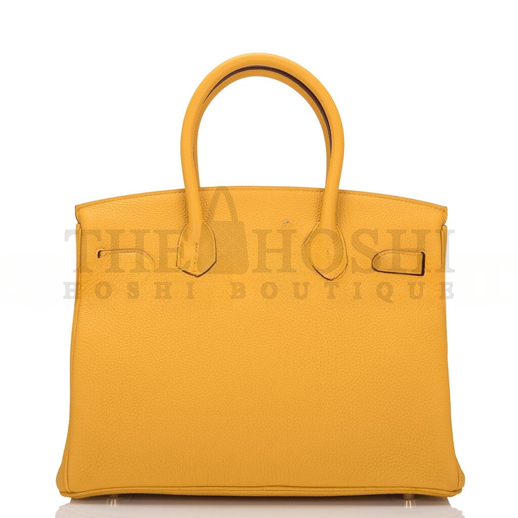 H**me5 JAUNE AMBRE TOGO BIRKIN 30 GOLD HARDWARE 265380 (30*22*16cm) Master Quality